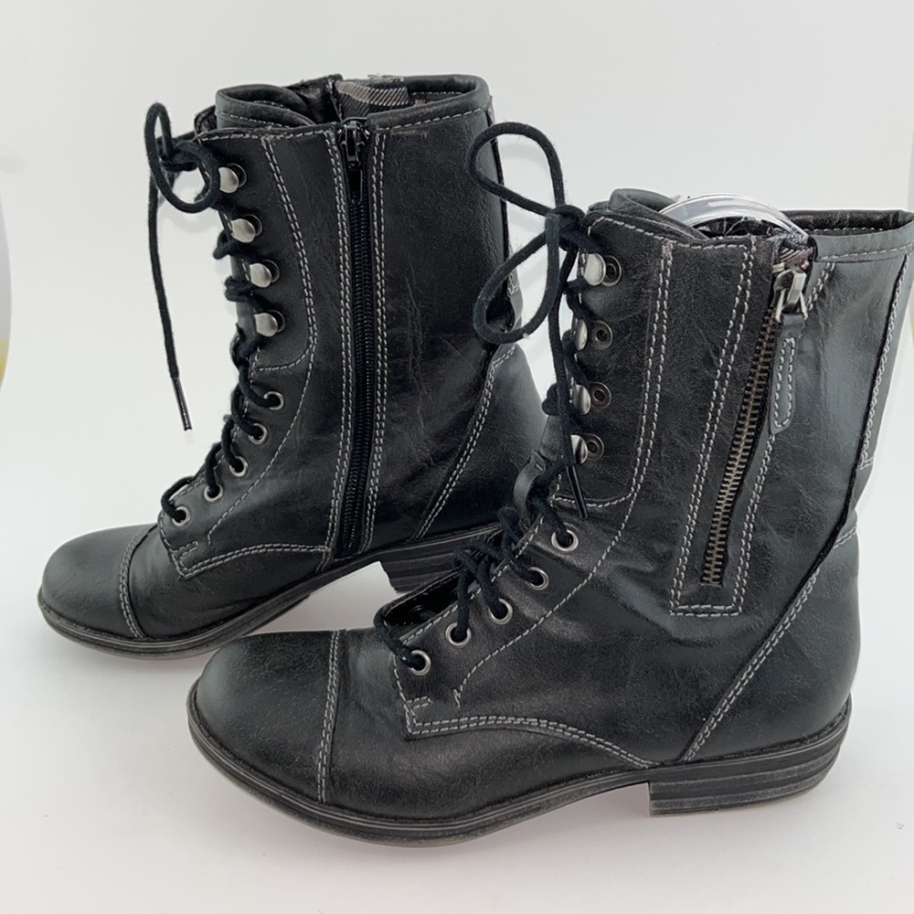 American Rag Women's Black Deputy Combat Boots
